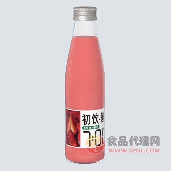 初饮鲜草莓汁240g