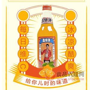 鑫华洋1986酷爽橙子味汽水358ml