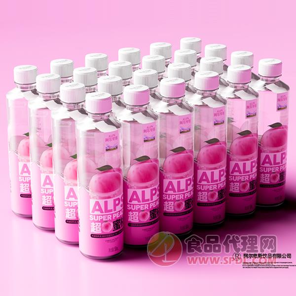 ALPS阿尔卑斯果味饮品蜜桃味500ml