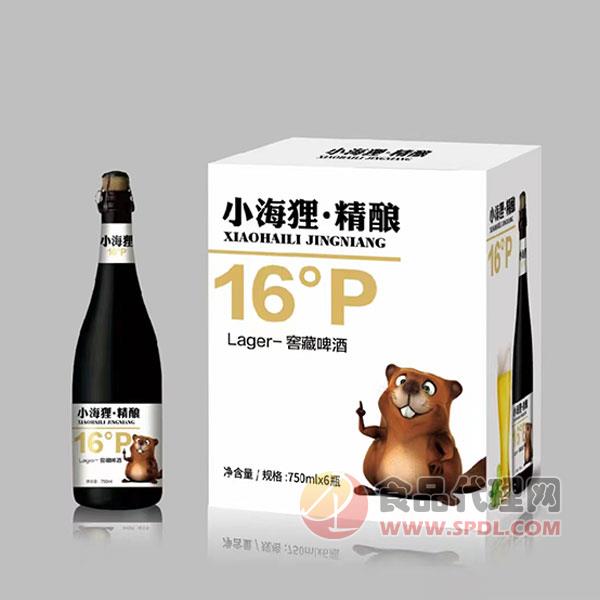 小海狸精酿Lager窖藏啤酒750mlx6瓶