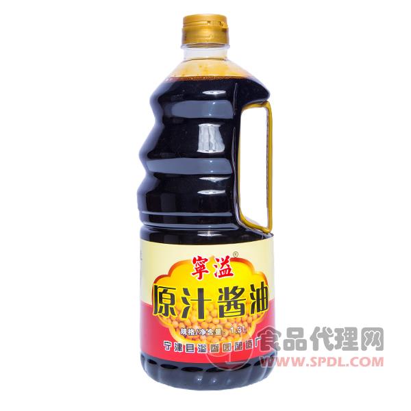 宁溢原汁酱油1.3L