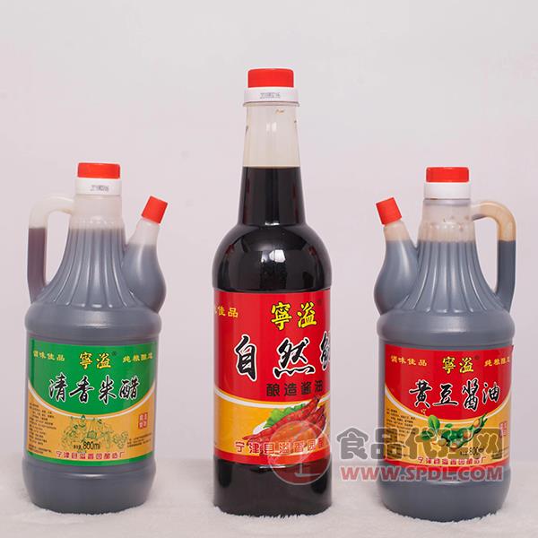 宁溢酱油米醋800ml