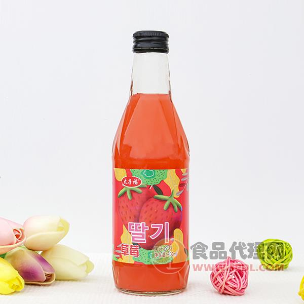 太子福草莓果汁饮料300ml