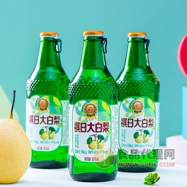 祺日大白梨味碳酸饮料360ml