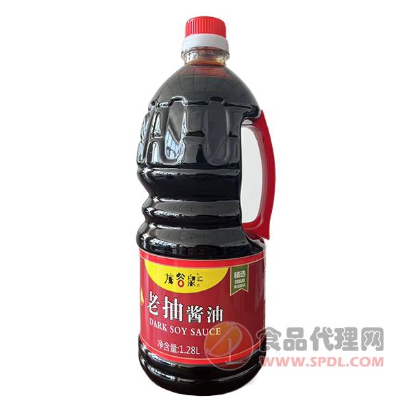 龙谷泉老抽酱油1.28L