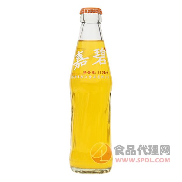 嘉碧果汁汽水橙子味220ml