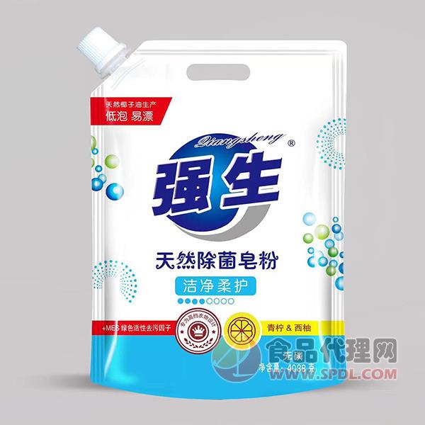 强生天然除菌皂粉4038g