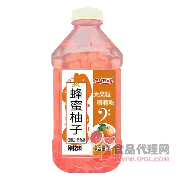 心悦动蜂蜜柚子风味饮料1L
