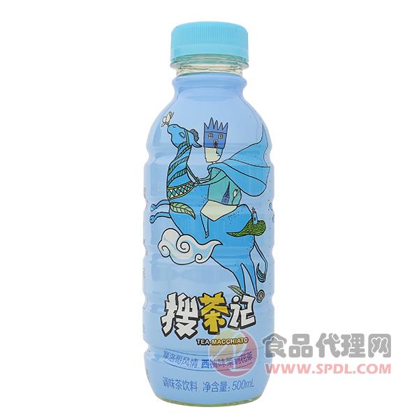 搜茶记摩洛哥风情西柚味茉莉花茶500ml