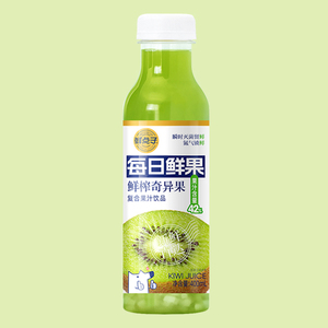 每日鲜果鲜榨奇异果复合果汁饮品400ml