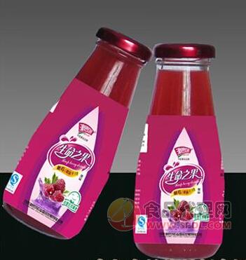 津思味树莓（覆盆子）汁玻璃瓶装200ML