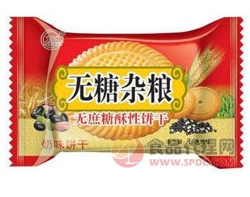 万捷无糖杂粮系列饼干奶味