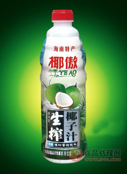 椰傲-果肉型生榨椰子汁1.25l