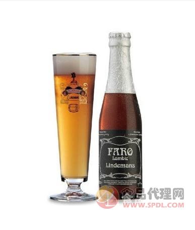 比利时林德曼法柔啤酒250ml