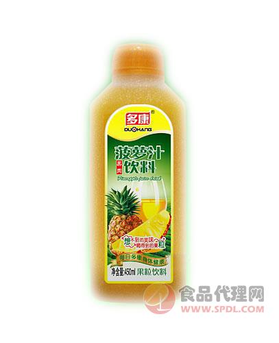 450ML菠萝汁果汁饮料