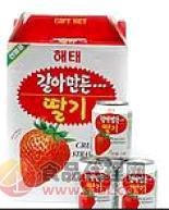 韩国海太草莓果肉浓缩果汁