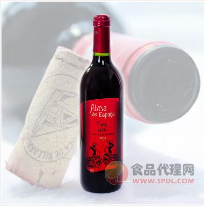 西班牙阿尔玛干红 原瓶进口葡萄酒
