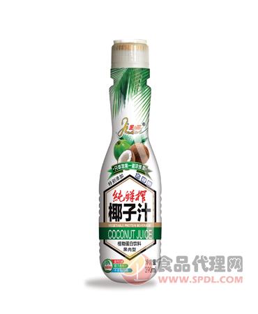 金带牌390ml纯鲜榨椰子汁(植物蛋白饮料)