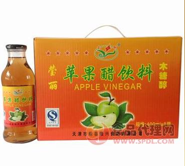 莹丽苹果醋木糖醇400ml×8