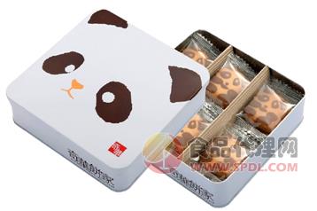 香港奇华饼家熊猫曲奇饼干礼盒装