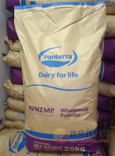 新西兰进口恒天然全脂奶粉
