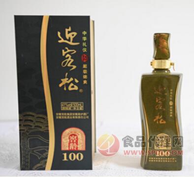 迎客松100年窖龄酒