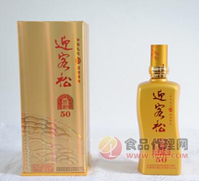 迎客松50年窖龄酒 黄瓶