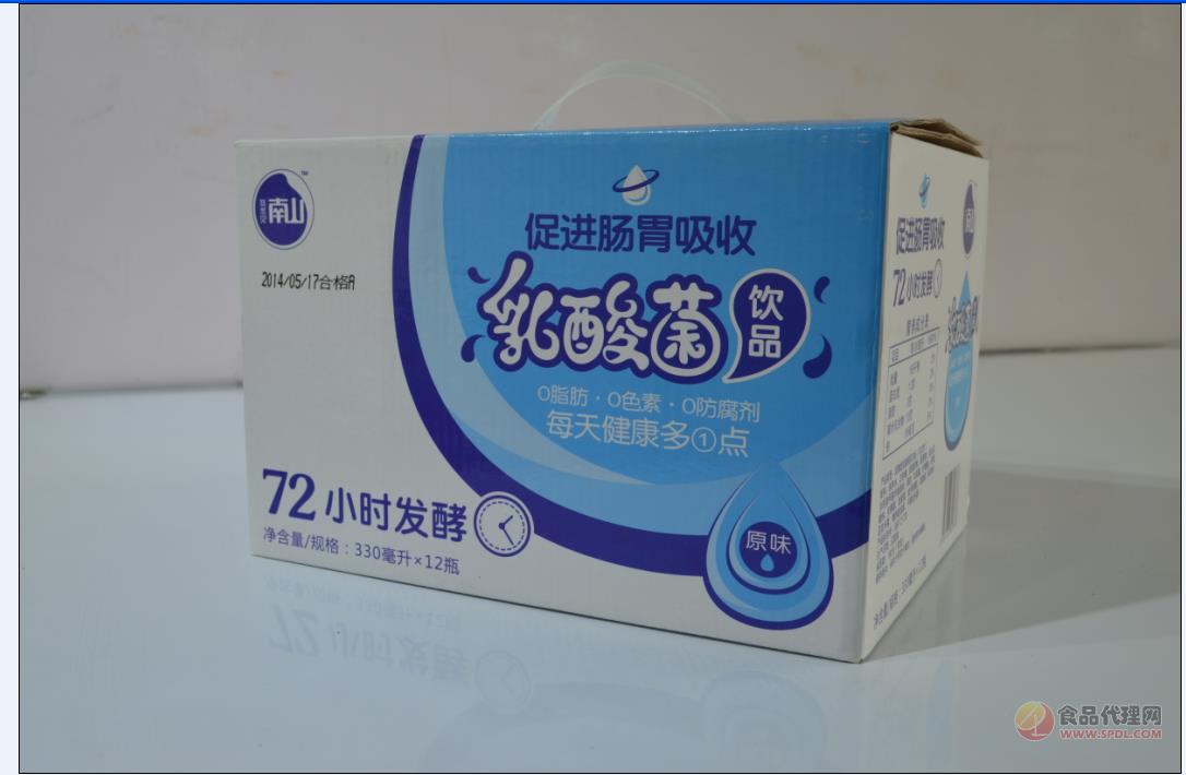 南山 乳酸菌饮料330ml原味无开窗礼盒