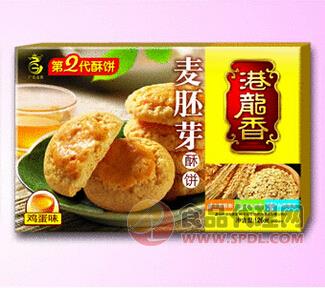 龙香 麦胚酥饼230g