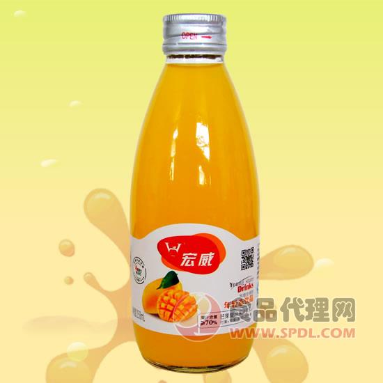 宏威 芒果复合果汁饮料 258ml