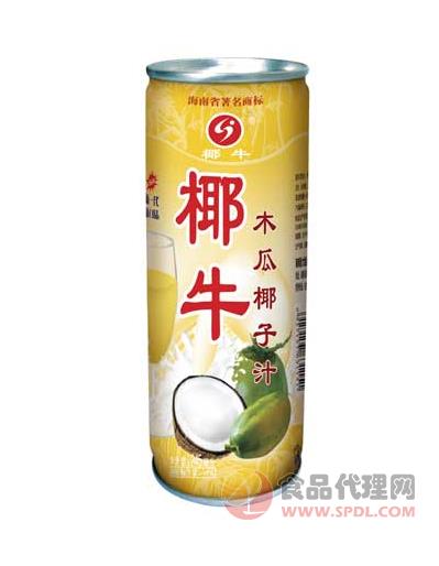 椰牛木瓜椰子汁245ml