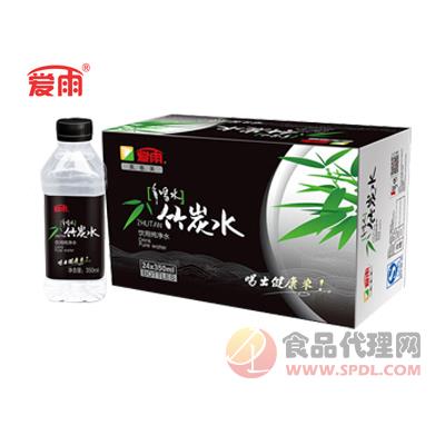 爱雨竹炭水350mlx24瓶