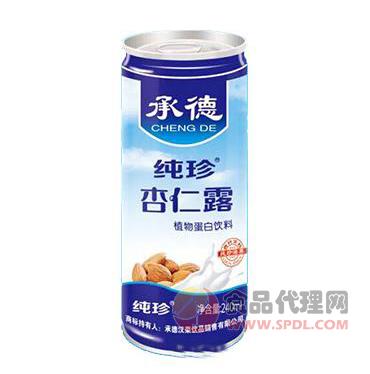 纯珍杏仁露240ml