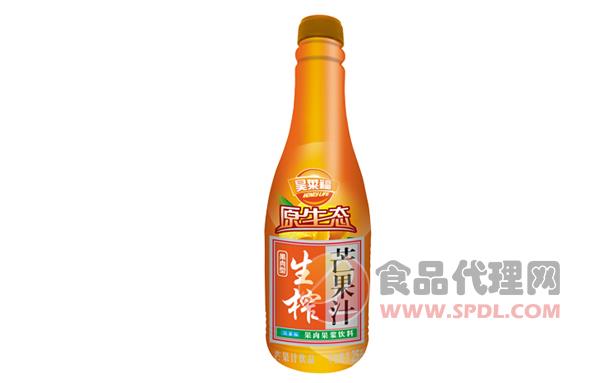 昊莱福原生态生榨芒果汁1.25L