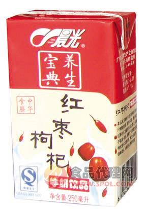 晨光红枣枸杞牛奶饮品250ml