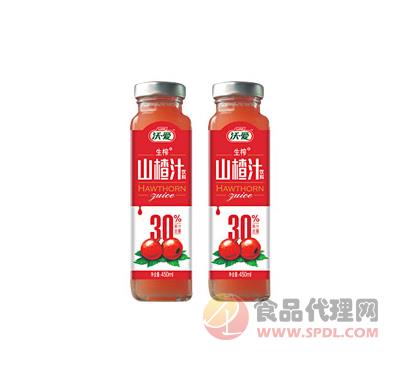 沃爱山楂汁饮料350ml