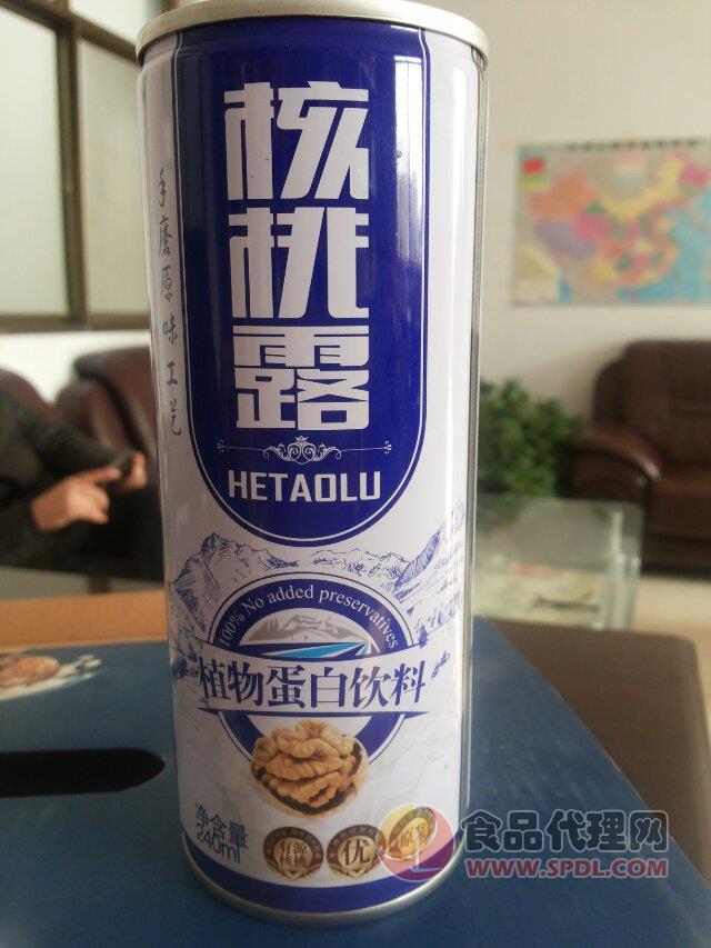 鑫丰食品核桃露植物蛋白饮料240ml