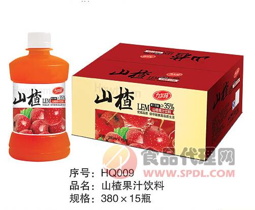 韩乔山楂果汁饮料（380ml×15瓶）