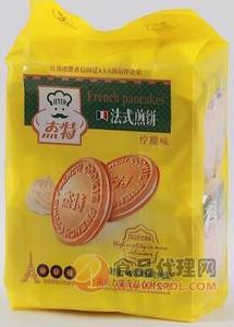 杰特法式煎饼柠檬味500g