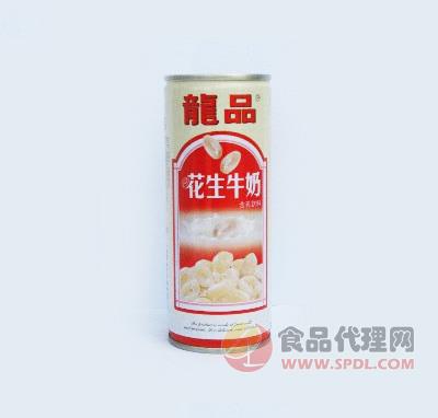 龙品花生牛奶250ml