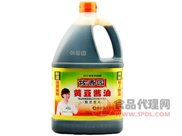 佐香园黄豆酱油 1.75L招商