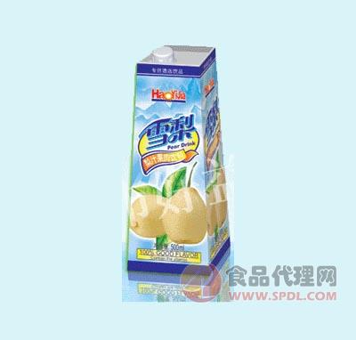 益佳雪梨梨汁果肉飲料