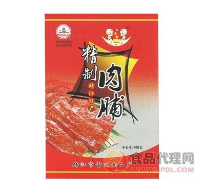 发财蛙168g精制肉脯