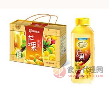 果然芒果果汁饮料500ml