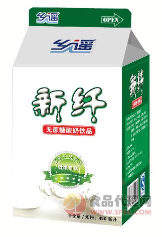 乡谣新纤无蔗糖酸奶饮品450ml