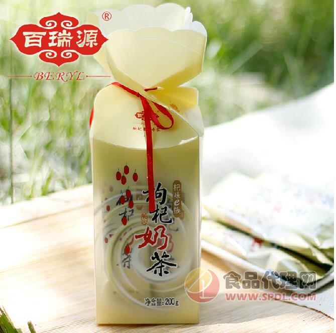 百瑞源枸杞奶茶200g招商