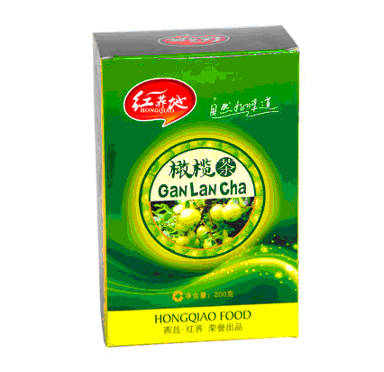 红荞地橄榄茶200克盒装