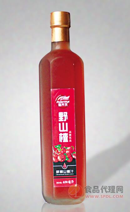 福齐天原味山楂醋650ml