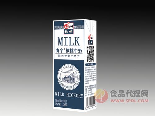 青宇珍福山核桃牛奶内盒250ml
