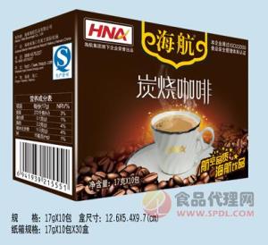 海航饮品炭烧咖啡(17gX10包)